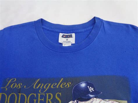 Dodgers Shirt Vintage La Dodgers T Shirt 90s Los Angeles Etsy