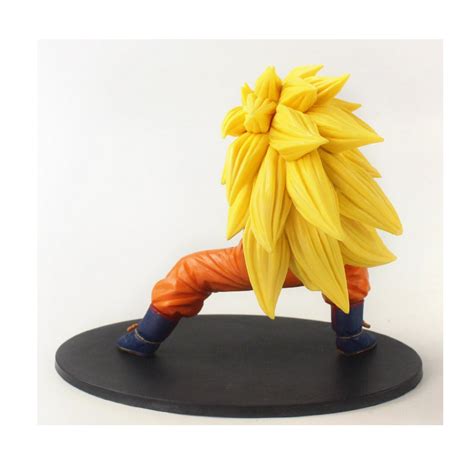 Juguete Muñeco Figura Goku Dragon Ball Z Saiyajin SSJ3 Con Caja GCR