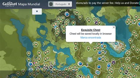 Genshin Impact Como Usar Mapa Interativo E Ver Localização De Itens😐