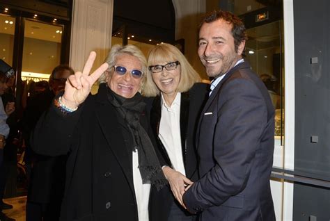 Photo Véronique de Villèle Mireille Darc et Bernard Montiel