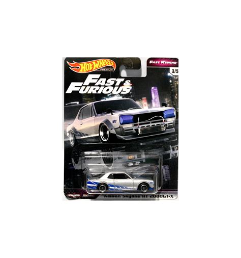 Hot Wheels Fast Furious Nissan Skyline Ht Gt X