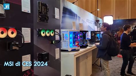 Jajaran Komponen Pc Msi Di Ces 2024 Rtx 40 Super Series Project Zero