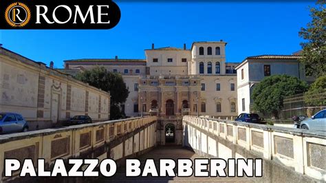 Rome Guided Tour Palazzo Barberini K Ultra Hd Youtube