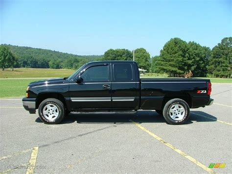 2006 Black Chevrolet Silverado 1500 Ls Extended Cab 4x4 12273500