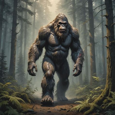 Bigfoot Ai Generated Artwork Nightcafe Creator