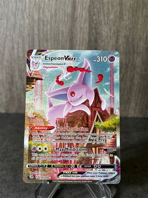 Espeon Vmax Alternate Art Secret Mint Pok Mon Tcg Hobbies Toys Toys