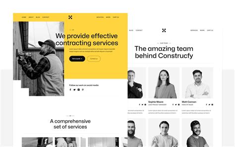 Construcfy X Website Page Template For Webflow