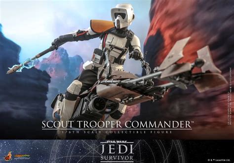 Scout Trooper Commander Sixth Scale Figure By Hot Toys Star Wars Action Figures Star Wars