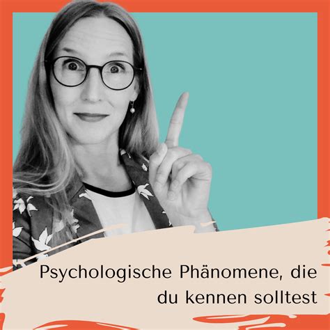 Psychologische Phänomene du kennen solltest Psychologie to go