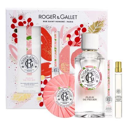 ROGER GALLET COFFRET FLEUR DE FIGUIER 3 SOINS EDITION 2022