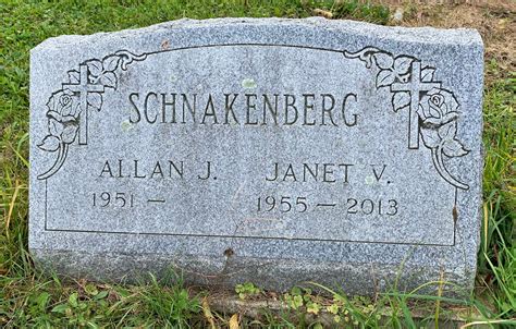 Janet V Arnold Schnakenberg Find A Grave Memorial