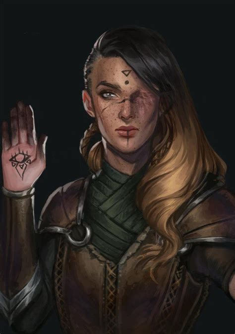 Oc Commissioned My Fallen Aasimar Grave Cleric Arsinoe