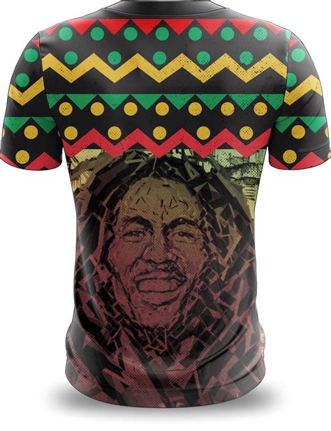 Camiseta Bob Marley Reggae Jamaicano Favela Mandrake Quebrad