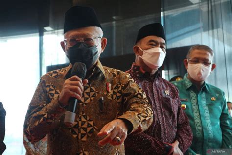 Wapres Ma Ruf Harap Pemeluk Agama Berpartisipasi Membangun Negeri