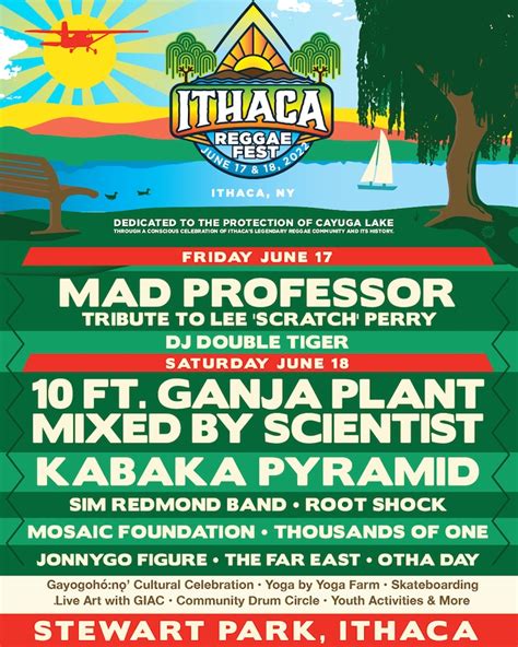 Information: Ithaca Reggae Fest 2022