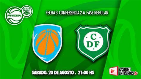 Torneo Pre Federal Entre R Os Sionista Vs Ferrocarril S S