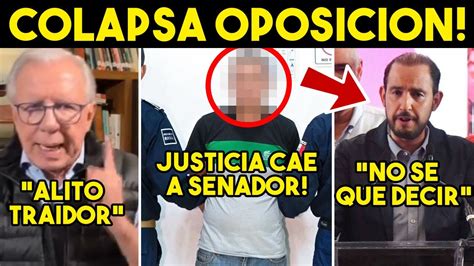 PANICO TOTAL JUSTICIA CAE A SENADOR OPOSICION MARKO SE QUEDO FRIO