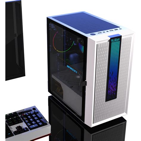 Jual CASING PCCOOLER / PC COOLER PLATINUM LM200 WHITE MESH RGB - mATX ...