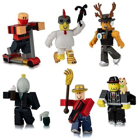 Roblox Masters Of Roblox 3 Action Figure 6 Pack Jazwares Toywiz