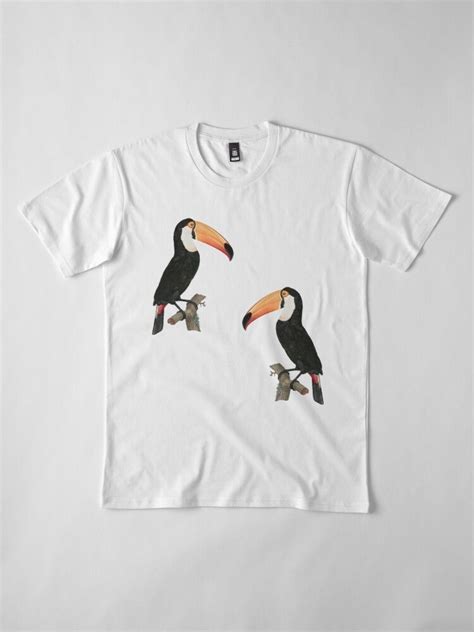 Toco Toucan Set Of 2 Premium T Shirt By Trajeado14 Shirts Mens Tshirts Shirt Designs