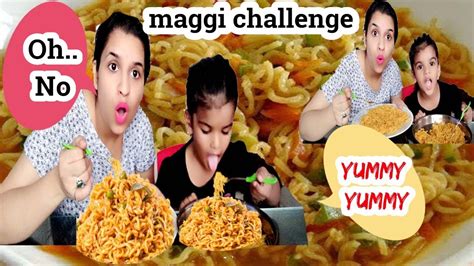 Maggi Eating Challenge MAGGI EATING COMPETITION Moter Jesi