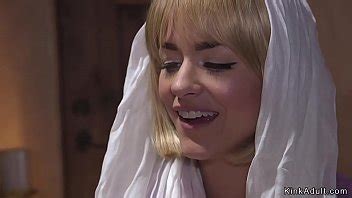 Tied Up Blonde Slut Gets Deep Throat Banged XNXX