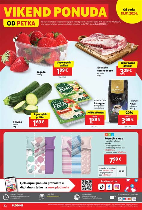 Plodine katalog Akcija 17 01 23 01 2024 Njuškalo katalozi