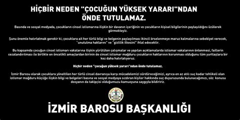 İzmir Barosu SavunmaSusturulamaz on Twitter Hiçbir neden çocuğun