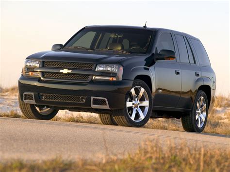 Chevrolet Trailblazer Suv Parked On Roadside