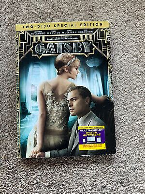 The Great Gatsby DVD Leonardo DiCaprio NEW F Scott Fitzgerald