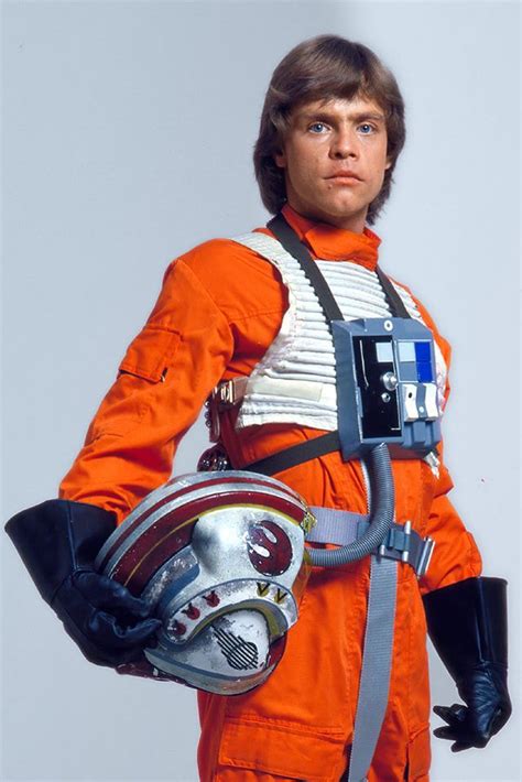 Luke Skywalker Promo Shot In X Wing Pilot Outfit Star Wars Luke