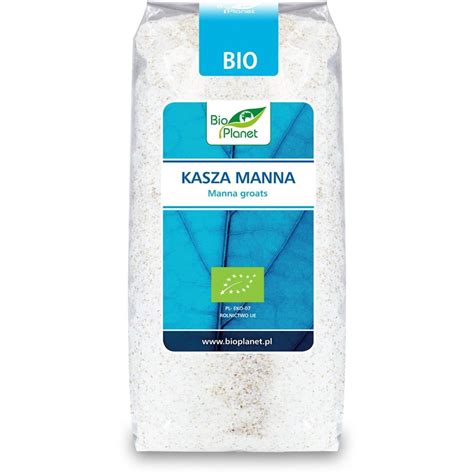 KASZA MANNA BIO 500g BIO PLANET ekologiczna zdrowa żywność