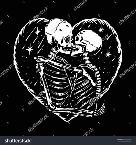 624 Skeletons Kissing Images Stock Photos Vectors Shutterstock