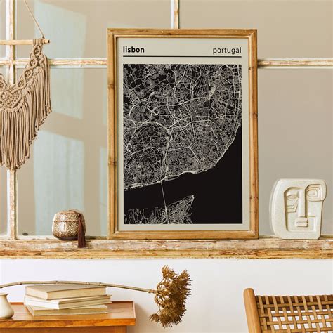 Lisbon - Portugal, City Map Poster – HypeSheriff