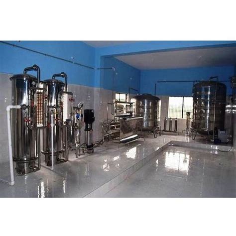 Stainless Steel Isi Packaged Drinking Water Plant At ₹ 550000 In Ahmedabad