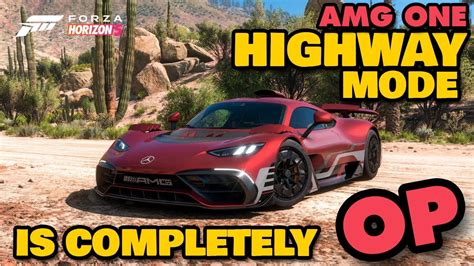 Forza Horizon Eliminator Mercedes Amg One Highway Mode Is