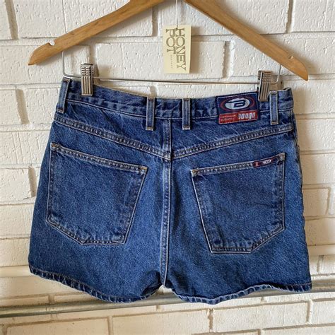 Bongo Women S Blue Shorts Depop