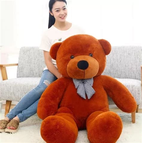 Peluche Oso Café De Peluche Gigante 1 40 Mts Peluche Grande Urso Marrom