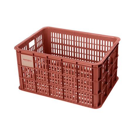 Basil Crate L Bicycle Crate L Red Basil