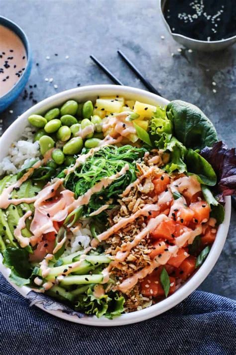 Hawaiian Poke Bowl Recipe With Spicy Aioli Make The Best Poke