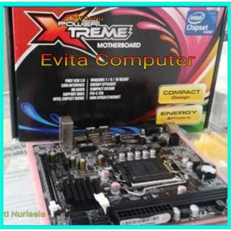 Jual Mainboard Matherboard H61 LGA 1155 Extreem Amptron Varro