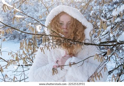 Portrait Beautiful Sexy Mature Redhead Woman Stock Photo Shutterstock