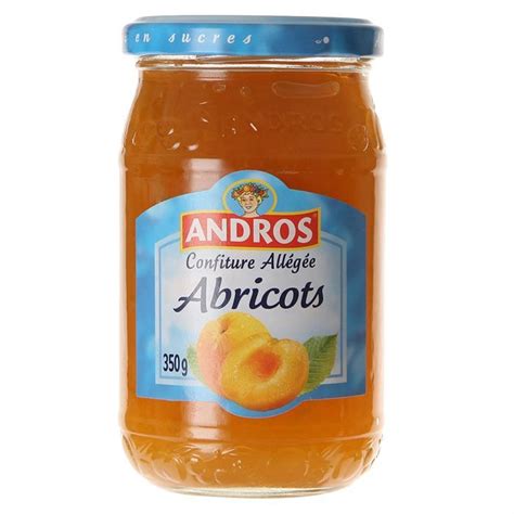 Andros confiture allègée abricot 350g Cdiscount Au quotidien