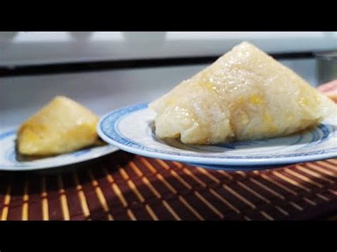 Cantonese Pyramid Sticky Rice Dumpling Looks Good