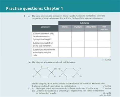 Biology Biological Molecules Flashcards Quizlet