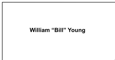Obituary: William “Bill” Young