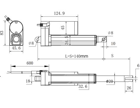 Versatile Linear Actuator Mm Stroke N Mm S