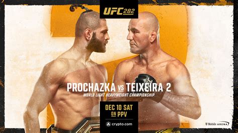 Ufc Ji Proch Zka Vs Glover Teixeira Telly