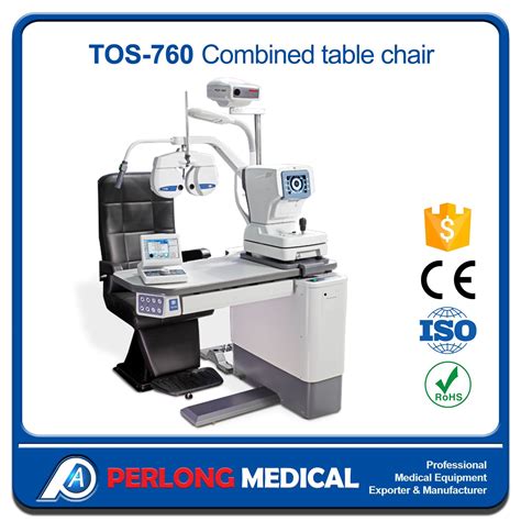 Tos 760 Ophthalmic Combined Table And Chair For Eye Checking