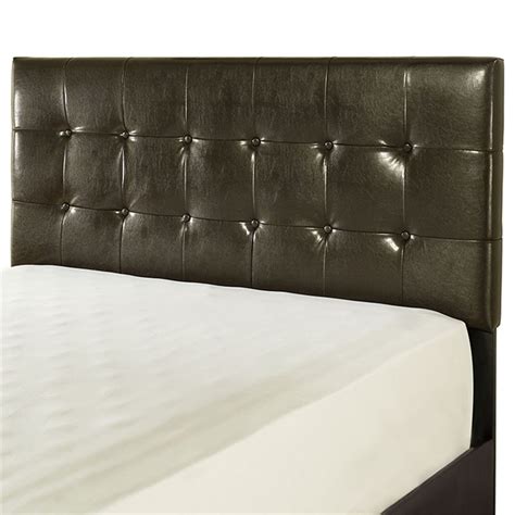 Crosley Andover Faux Leather Tufted King California King Headboard In